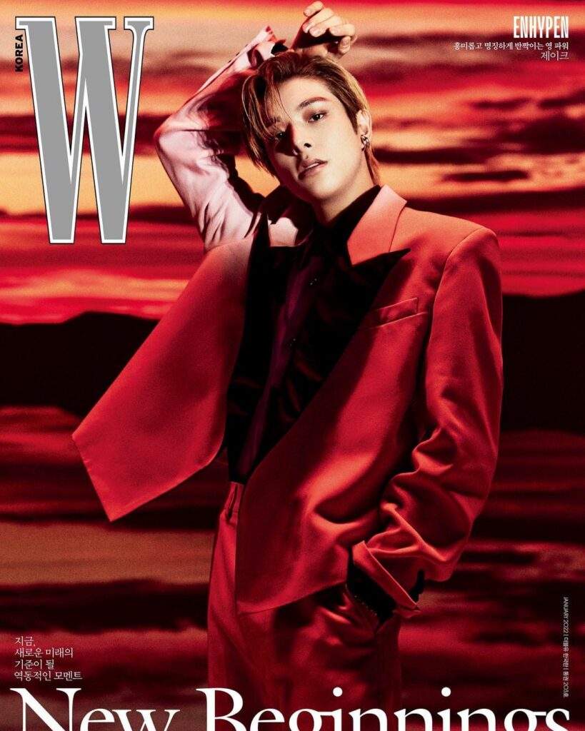 W KOREA 2022 JANUARY ISSUE COVERS with AMI PARIS

#ENHYPEN #JAKE #wkorea #AmiPar…