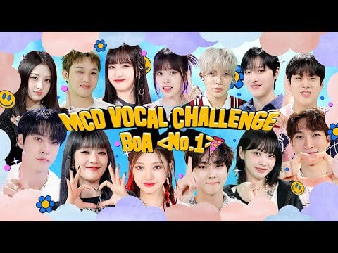 230607 ENHYPEN Heeseung & Jungwon, IVE Yujin & Liz, LE SSERAFIM Chaewon & Yunjin, BTOB Eunkwang & Hyunsik, (G)I-DLE Minnie, WOODZ, aespa Ningning, Lee Mujin, NCT DoJaeJung Doyoung - No.1 (orig. BoA) (The Vocal Challenge Teaser) @ Mnet M Countdown (Air Date: 220608)