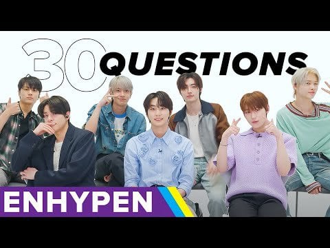 230616 ENHYPEN Answers 30 Questions As Quickly As Possible