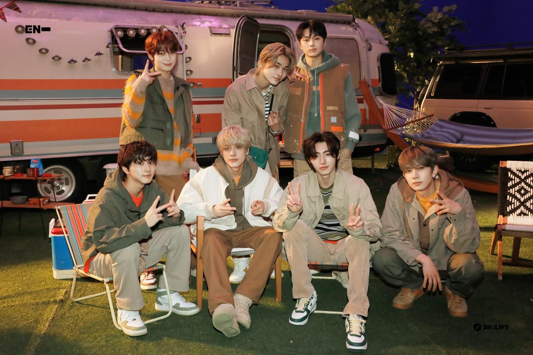 230725 ENHYPEN X Pokémon ‘One and Only’ MV Photo Sketch (Part 1/2)