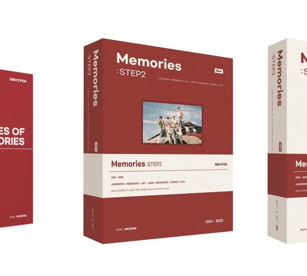 230619 ENHYPEN Memories : PIECES OF MEMORIES [2021-2022], STEP 2 Digital Code and STEP 2 DVD (Packaging Details and Info)