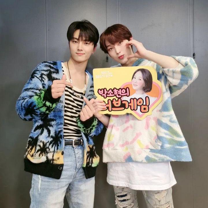 230610 SBS lovegame1077 Instagram: Jay and Sunoo
