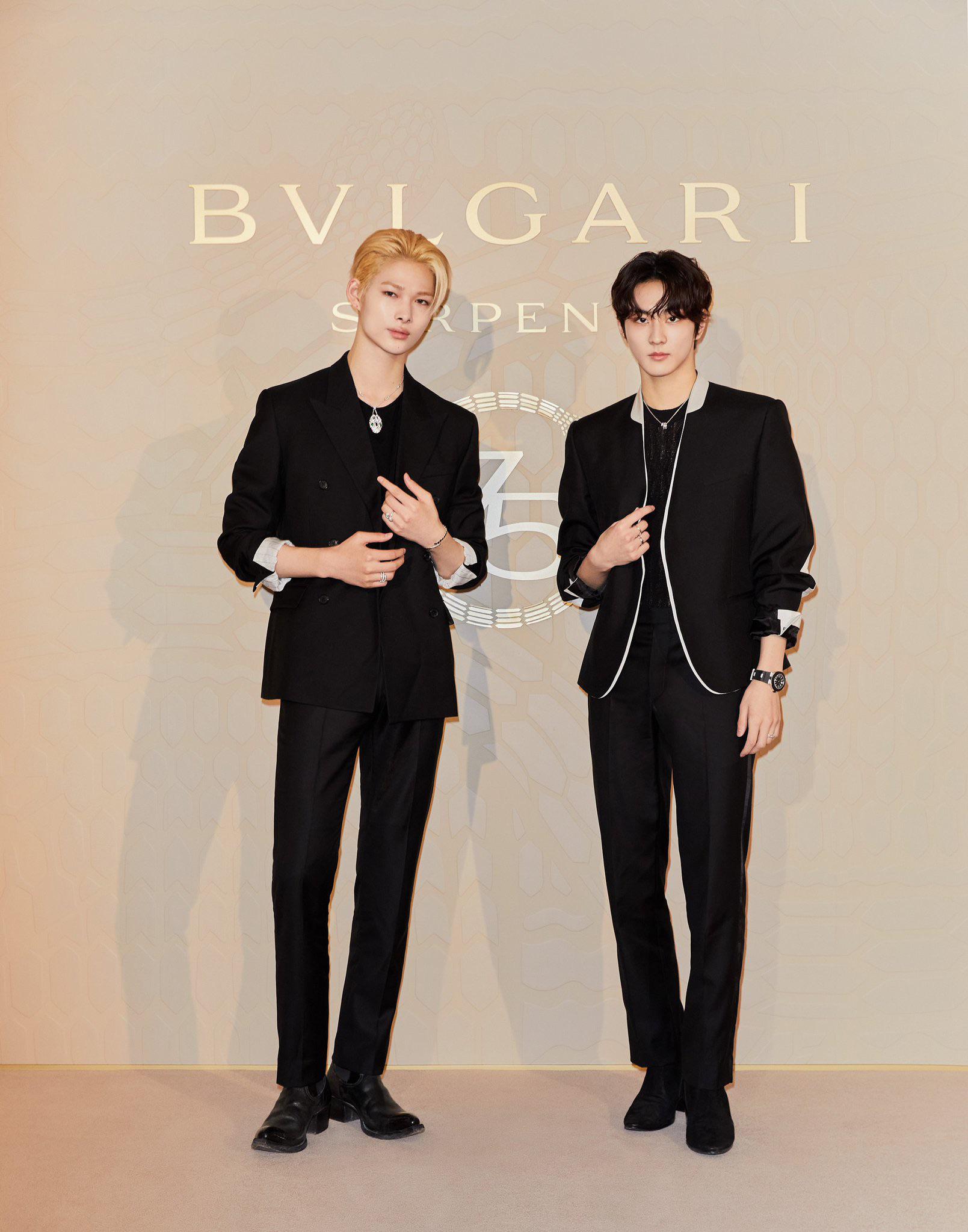 230630 Bulgari Twitter: Jungwon and Ni-ki