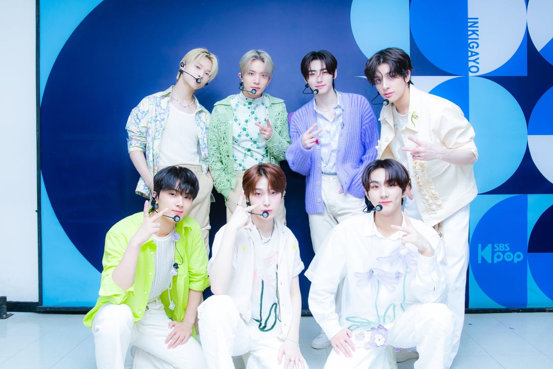 230618 kpop_sbs Twitter Update With ENHYPEN - Pre-Show Photos @ Inkigayo