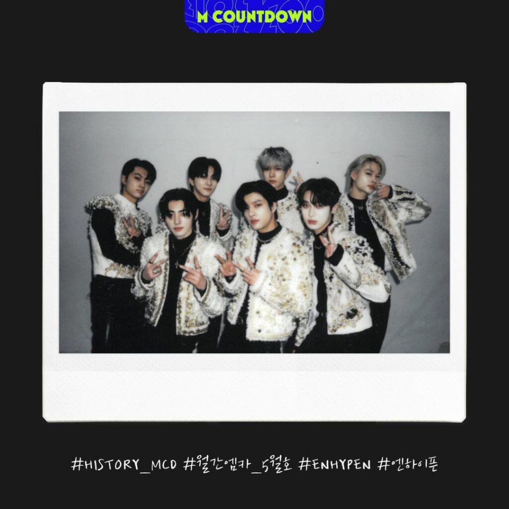 230604 M COUNTDOWN Twitter: ENHYPEN