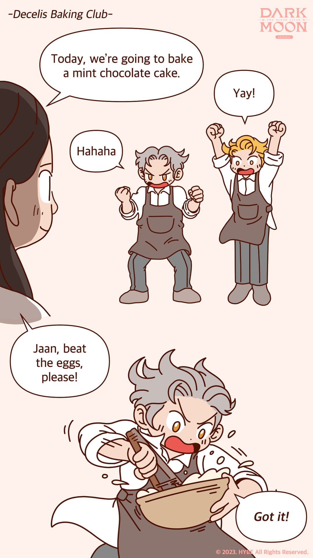 230730 DARK MOON Twitter: DARK MOON Cuttoon - [Episode 84] My Mint Chocolate Cake