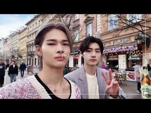 230623 [Vlog] Let's walk on the streets of Warsaw 🕺 Poland Vlog | ENHYPEN