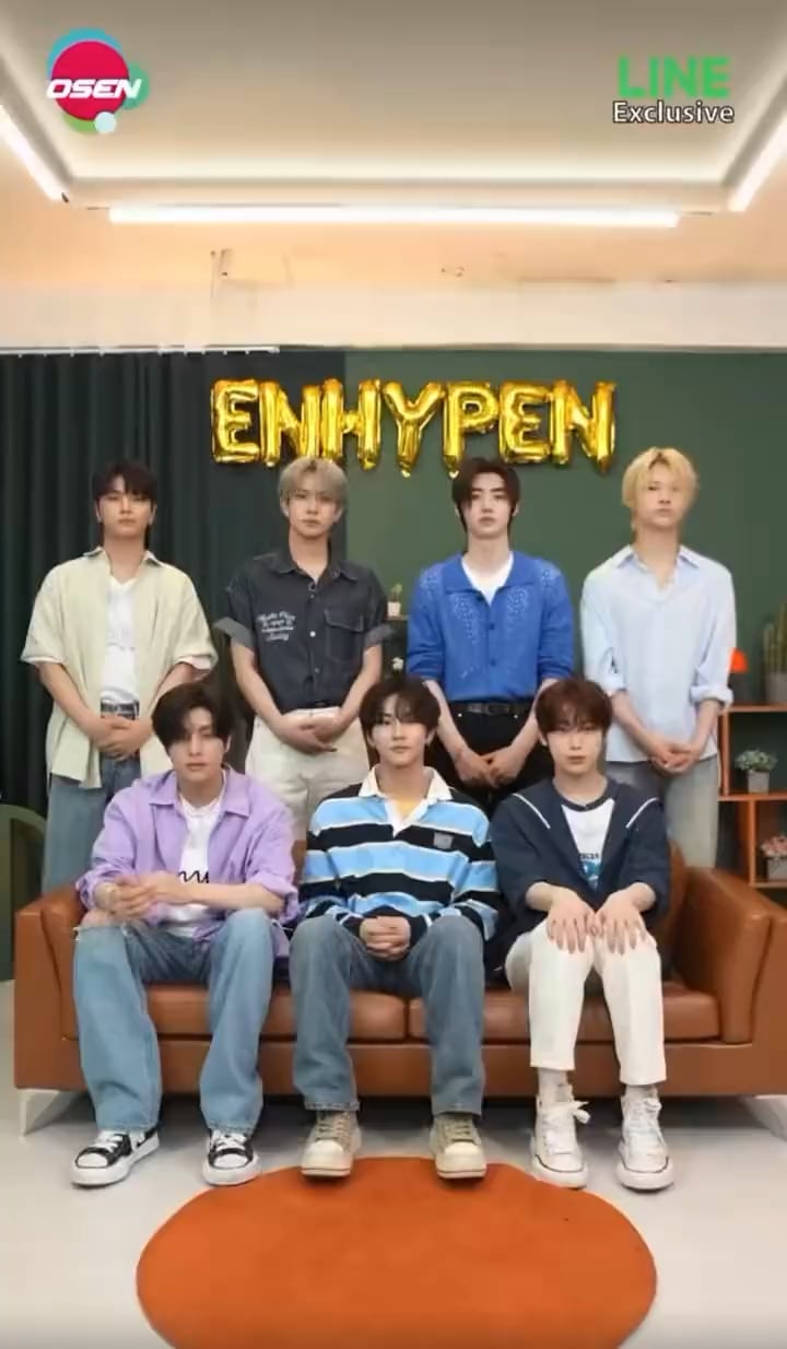 230709 OSEN Kpop Line Voom: 🎬ENHYPEN is back