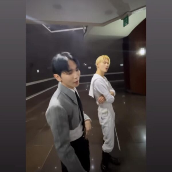 230630 bumkeyk (Key of SHINee) reposted his ‘Hard’ challenge video with Ni-ki on his Instagram Story!