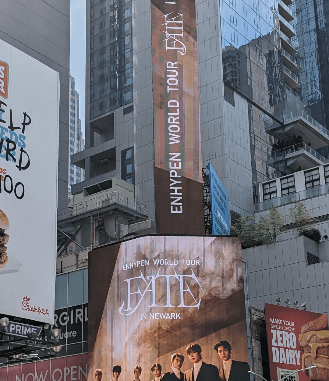 230724 Enhypen World Tour "FATE" on Times Square