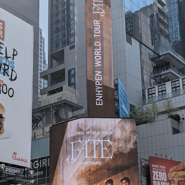 230724 Enhypen World Tour "FATE" on Times Square