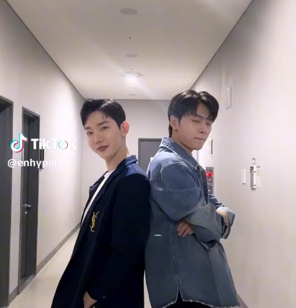 230612 TikTok: Jay with Jo Kwon (2AM) - ‘Bite Me’ Dance Challenge