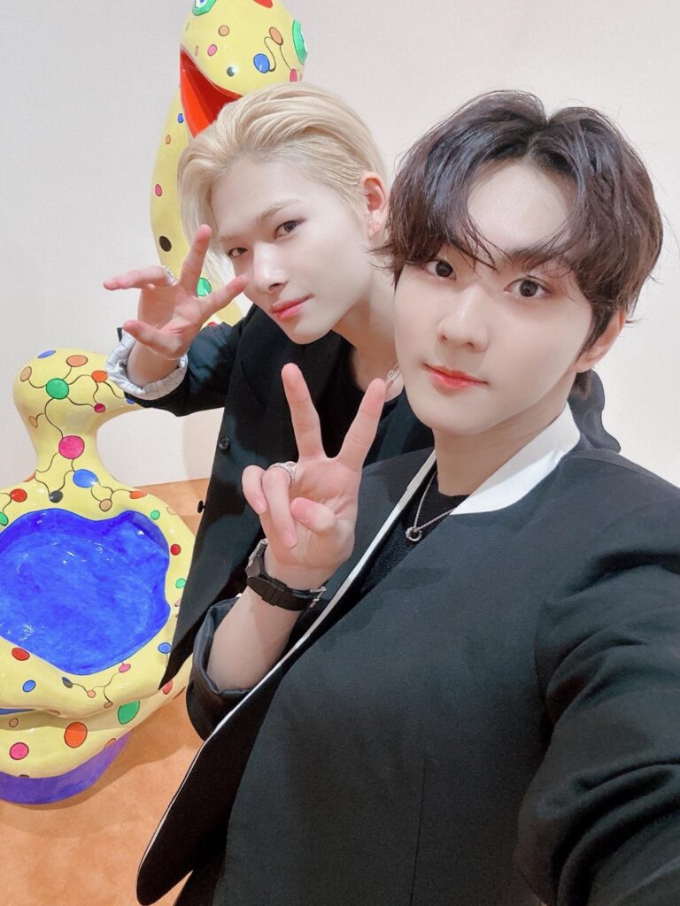230701 Weverse: Jungwon with Ni-ki