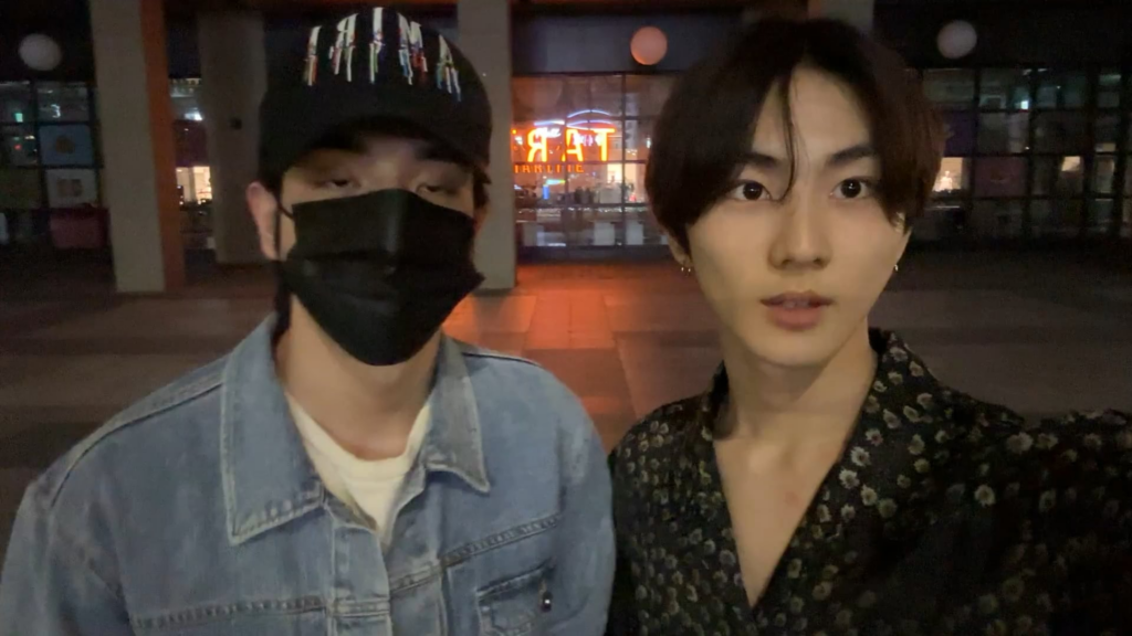 230628 Weverse: Jungwon with Jake