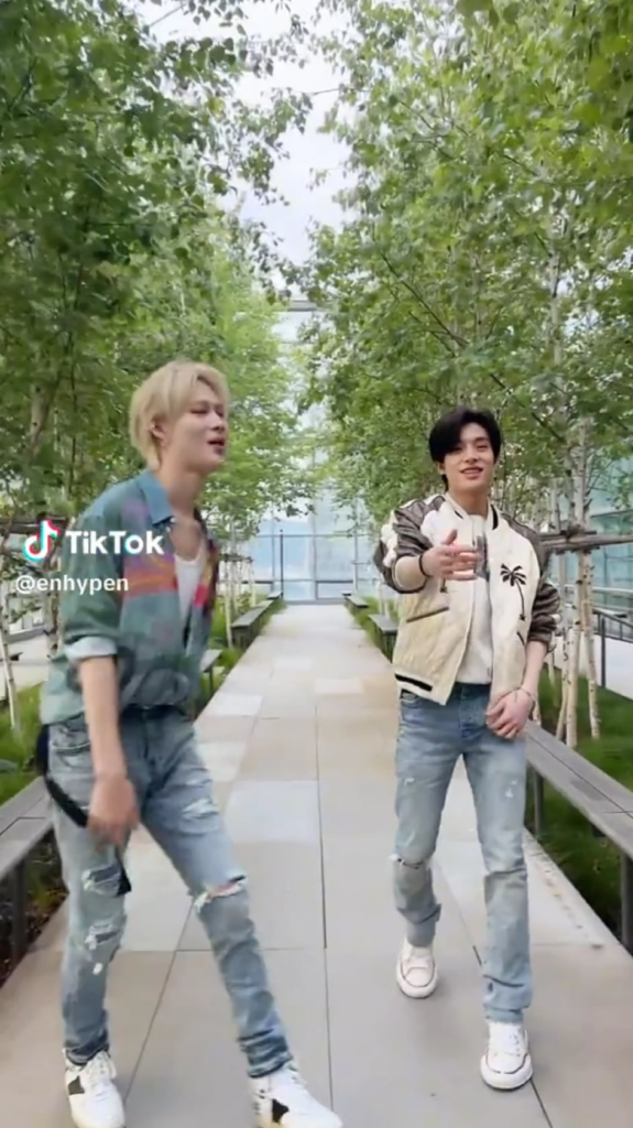 230609 Tik Tok: Ni-ki & Jake; Heeseung, Sunghoon & Jungwon; Jay & Sunoo