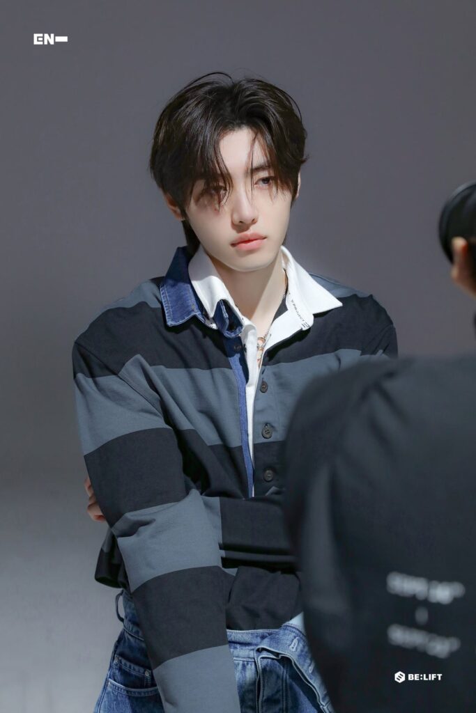 230823 ENHYPEN <Weverse Magazine> Behind Photo Sketch (Sunghoon, Sunoo, Ni-ki, Group)