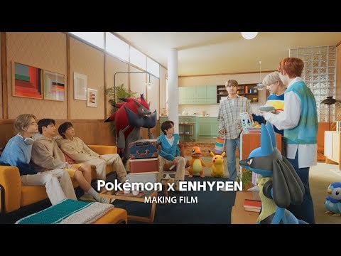 230717 Pokemon X ENHYPEN 'One and Only' Official Making Film