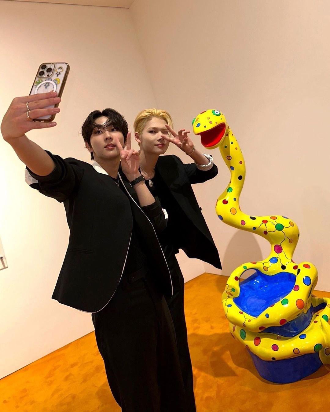 230628 Instagram: Jungwon and Ni-ki