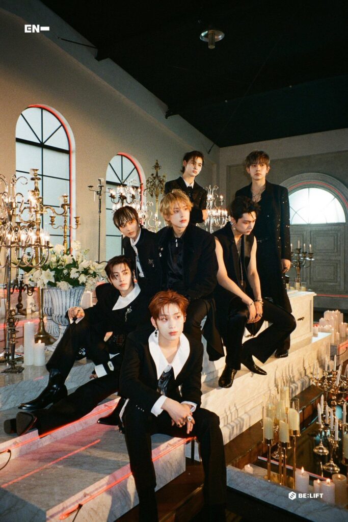 230716 ENHYPEN ‘DARK BLOOD’ Behind Photo (film ver.) 📸 (Group, Units, Sunghoon, Sunoo & Ni-ki)