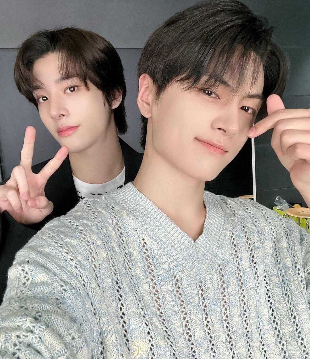 230808 Twitter: ENHYPEN OFFICIAL - Jay & Jake @ DAEBAK SHOW S3