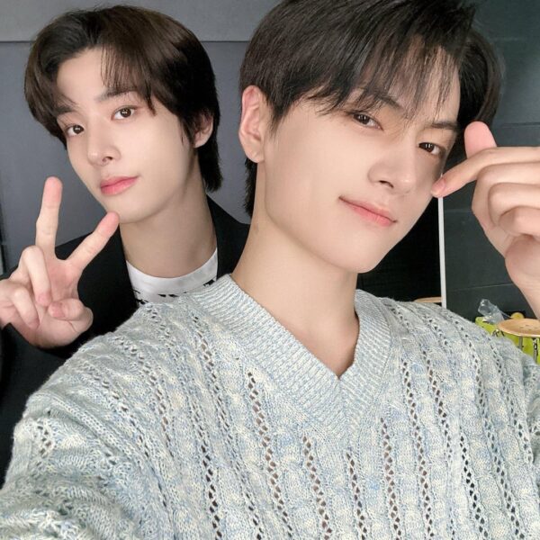 230808 Twitter: ENHYPEN OFFICIAL - Jay & Jake @ DAEBAK SHOW S3