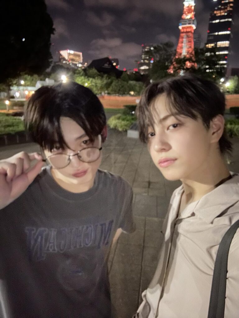 230823 Twitter: Sunoo with Taki (&TEAM)