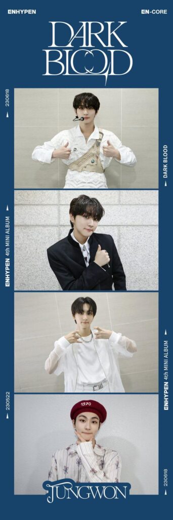 230619 ENHYPEN OFFICIAL Twitter: [📷#EN_CORE] 4th Mini Album < DARK BLOOD > Curtain call with ENGENE (All Members)