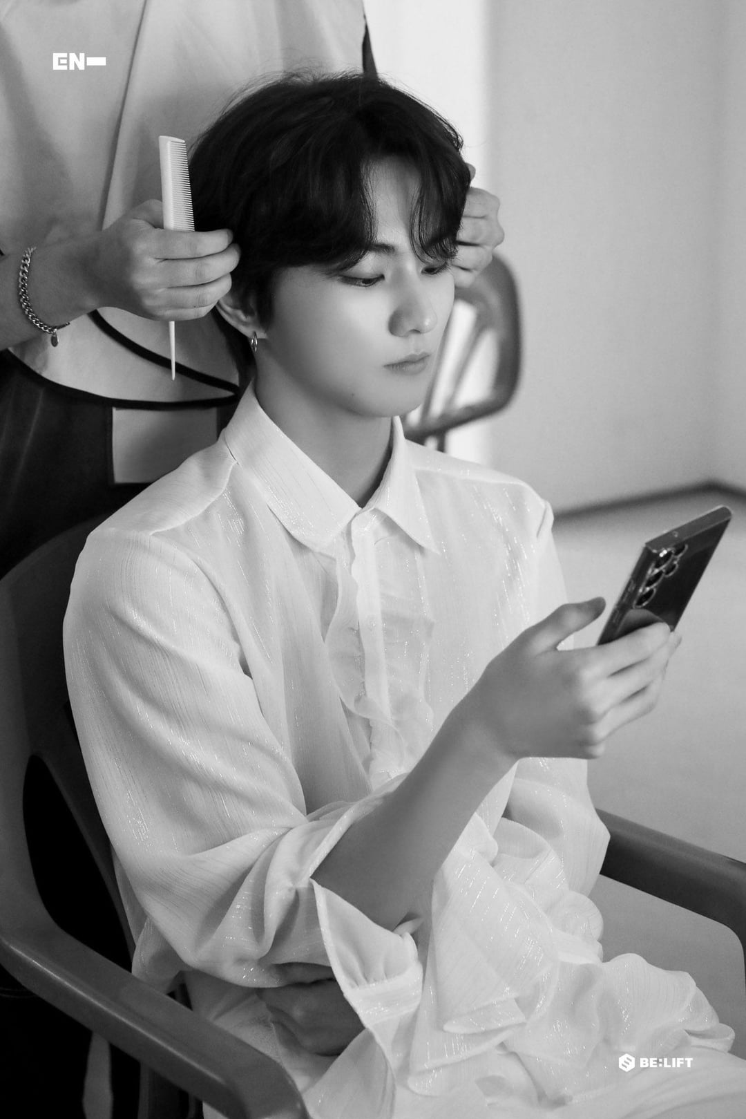 230803 Twitter: ENHYPEN OFFICIAL [🎞️#ENroll] ENHYPEN Backstage Photo @ World Tour ‘FATE’ in SEOUL - 230729-30