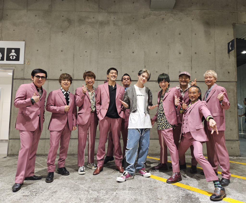 230820 Tokyo Ska Parada Orchestra Twitter: with Ni-ki