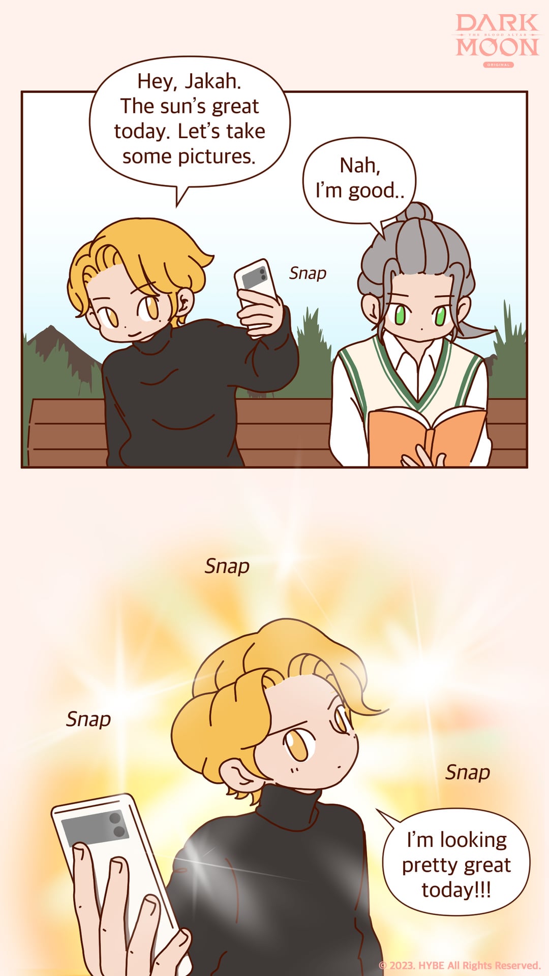 230625 DARK MOON Twitter: DARK MOON Cuttoon - [Episode 79] My Little Brother