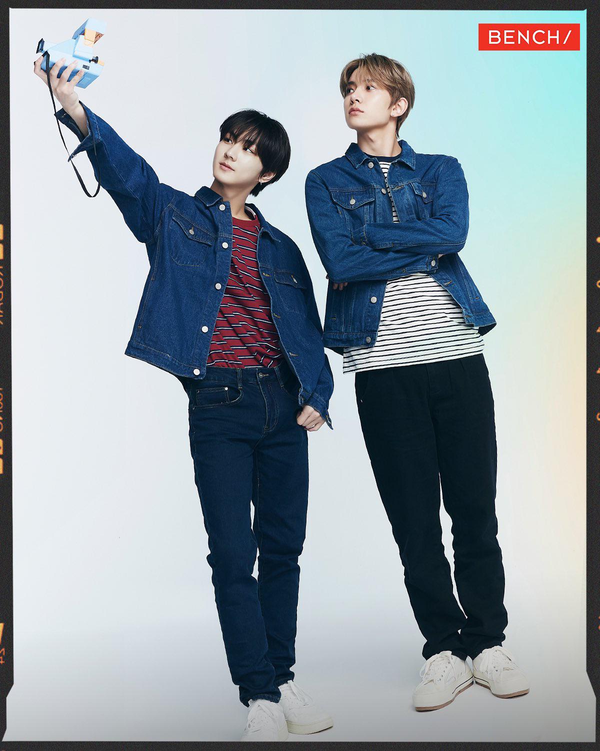 230702 BENCH Twitter: Heeseung and Jungwon
