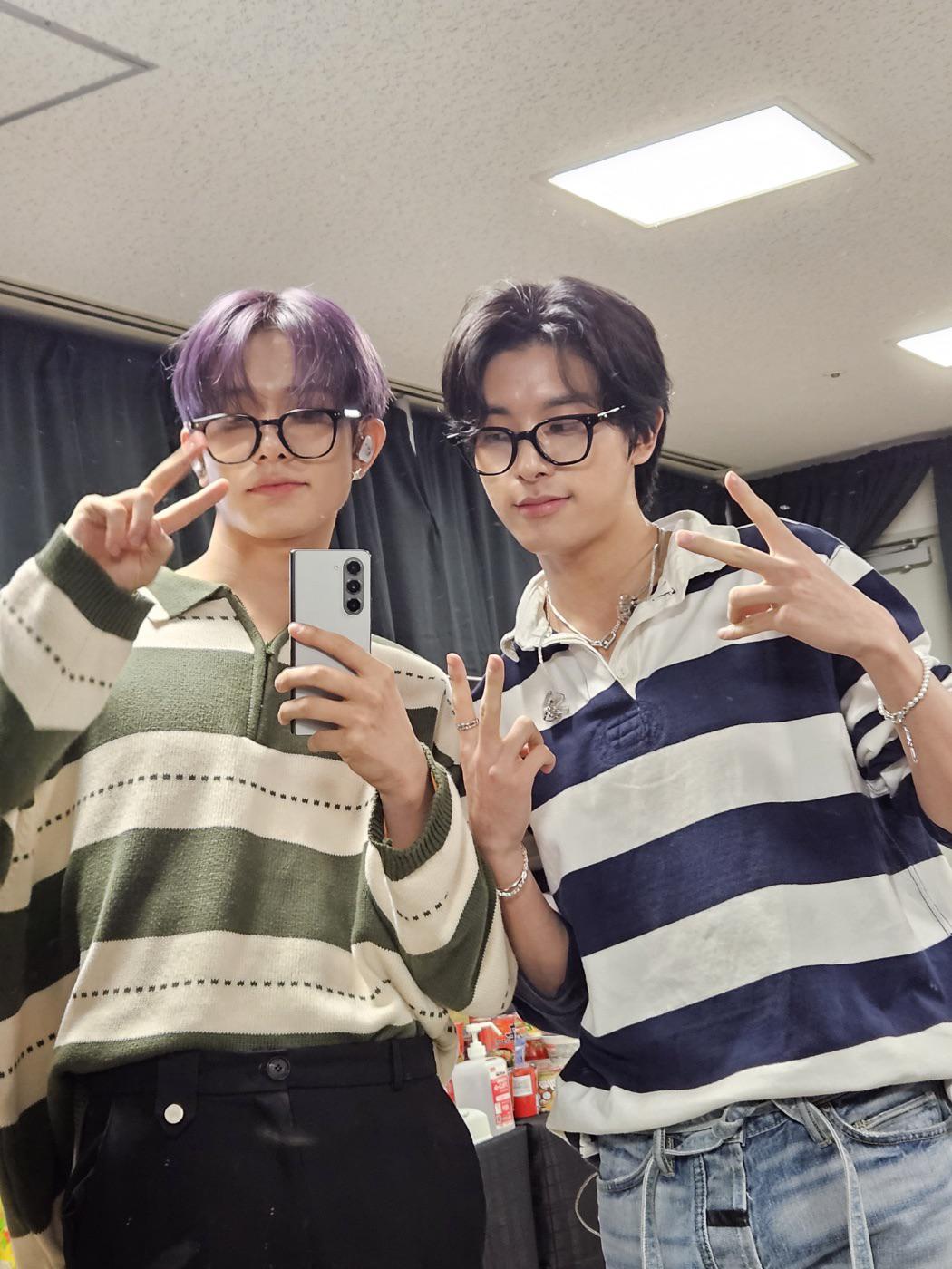 230903 Weverse: Jake with Heeseung