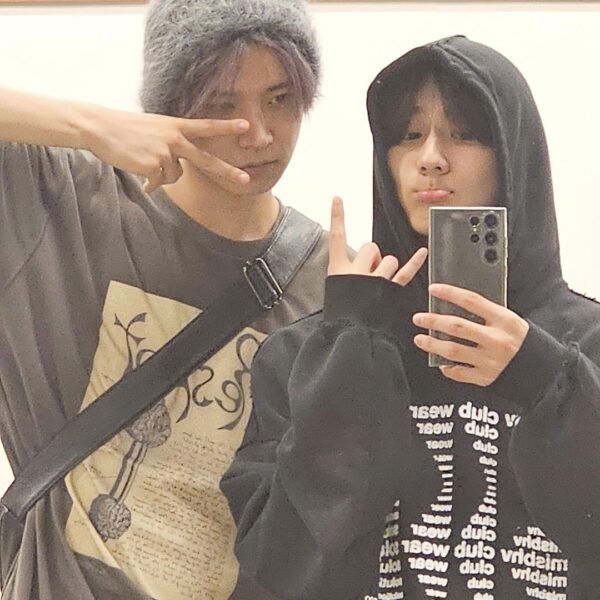 230916 Weverse: Jungwon with Heeseung