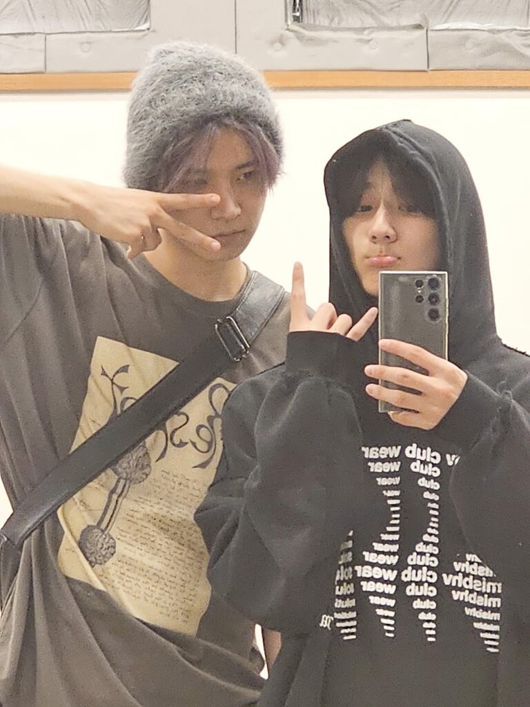 230916 Weverse: Jungwon with Heeseung