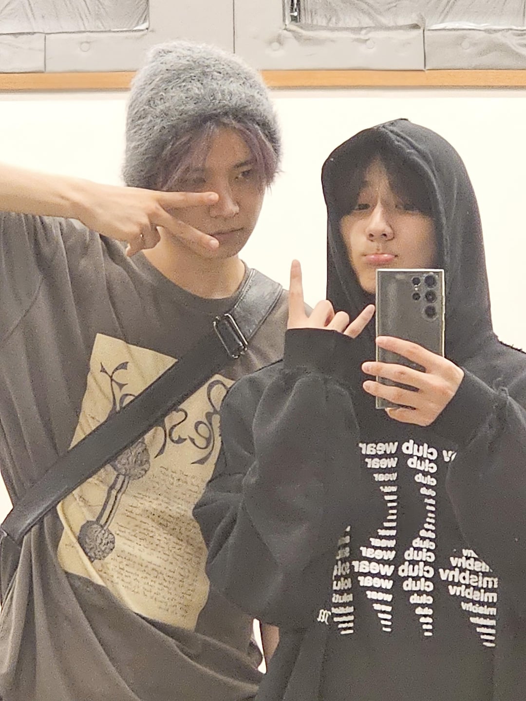 230916 Weverse: Jungwon with Heeseung