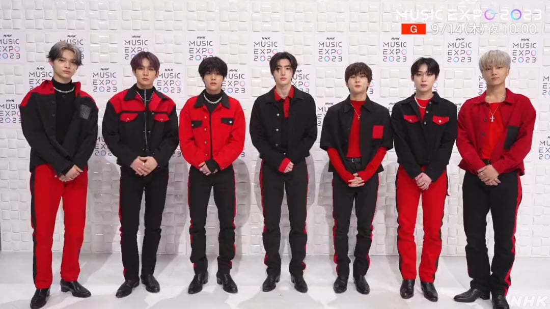 230909 nhk_musicjp Twitter: Comments arrived from ENHYPEN