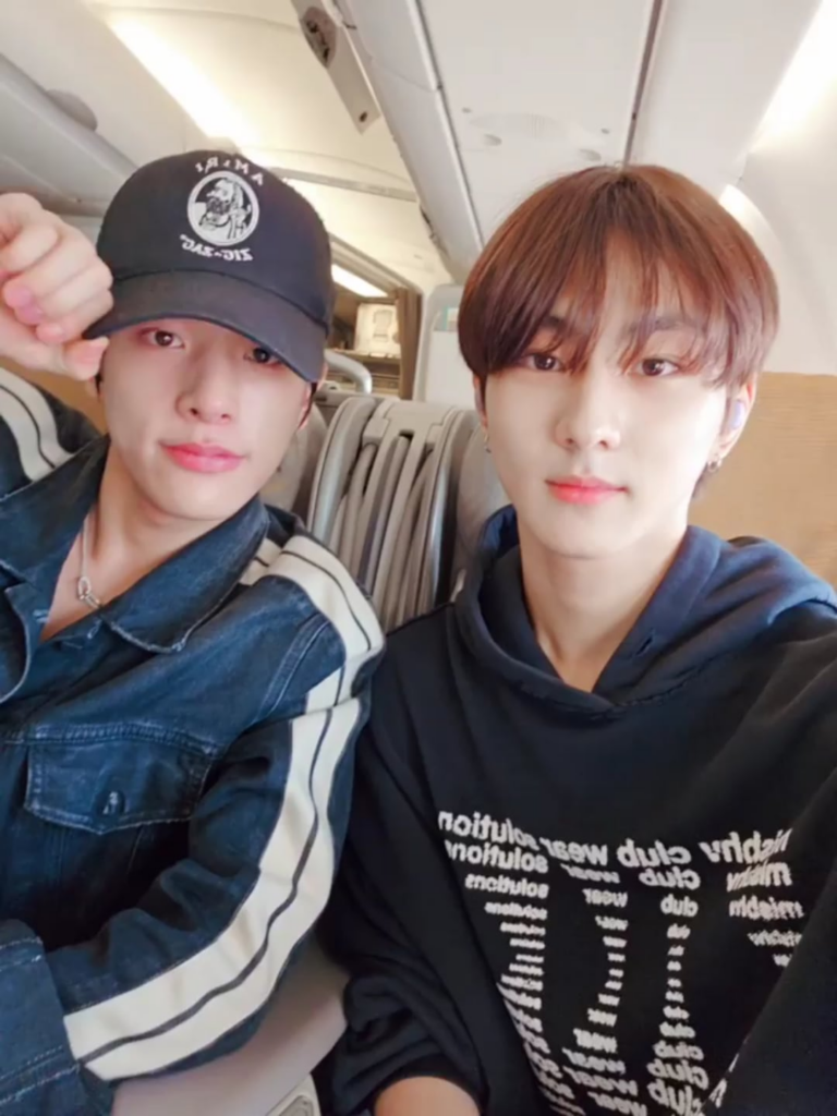230906 Weverse: Jungwon with Jake (2)