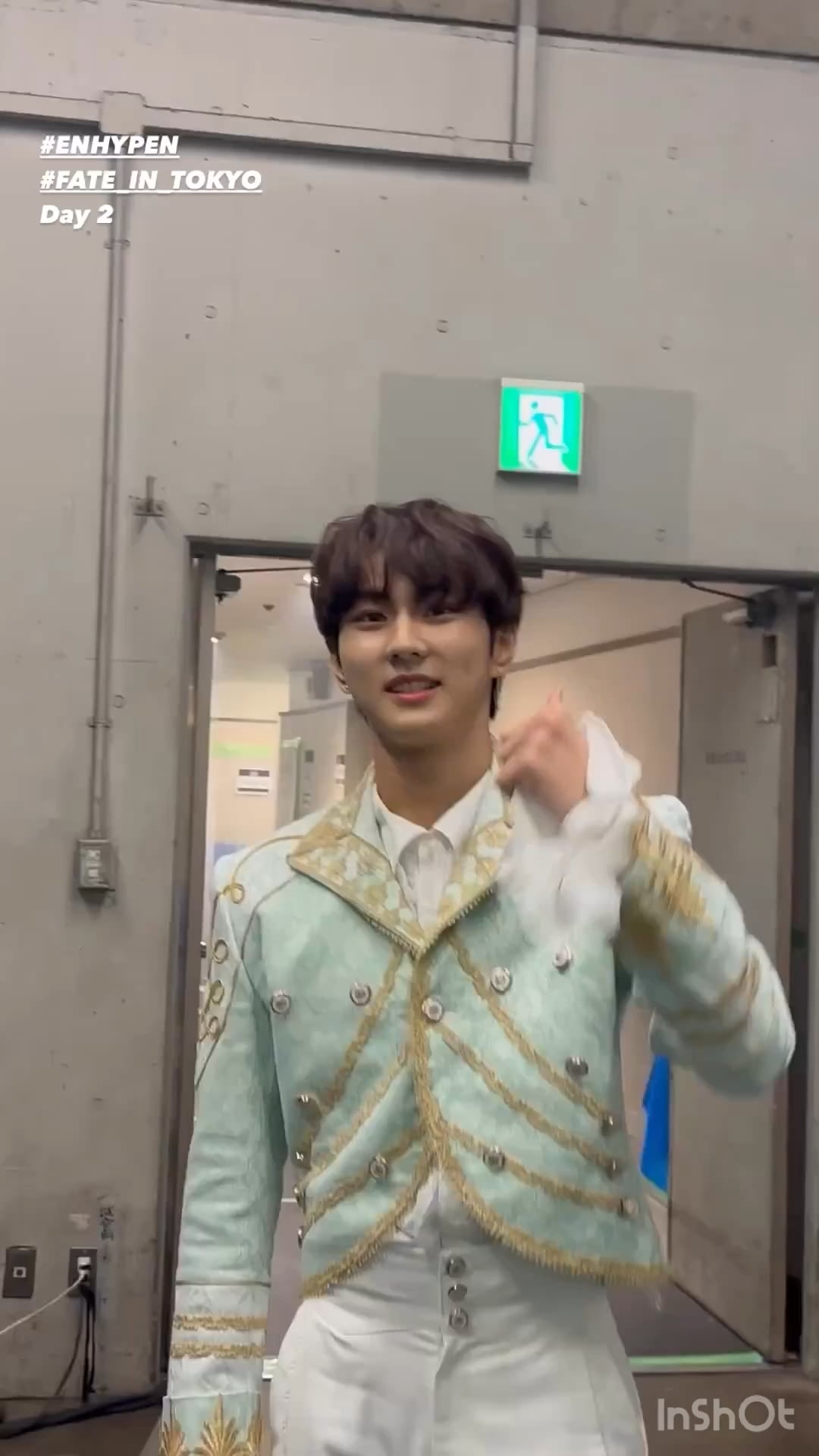230915 Instagram Stories: ENHYPEN - Fate in Tokyo - DAY 2
