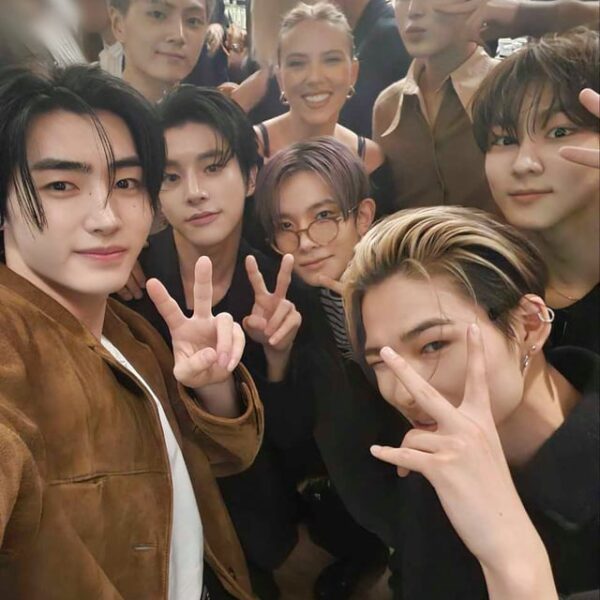 230922 Twitter: Enhypen with Scarlett Johansson