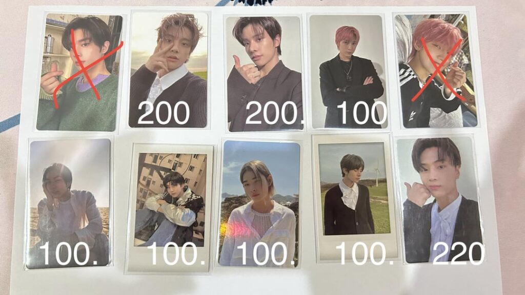 FOR SALE RANDOM ENHYPEN PHOTOCARDS!