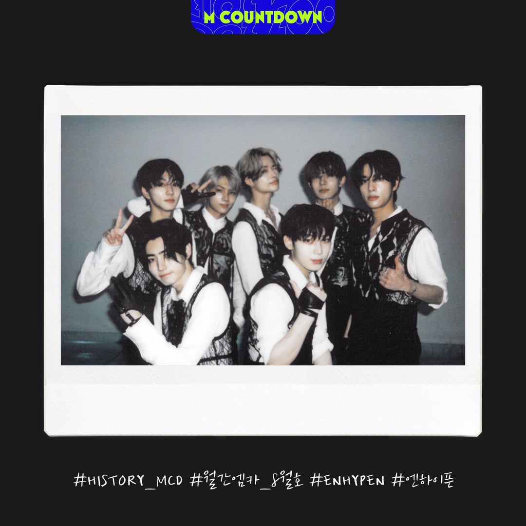 230903 Mnet M Countdown Twitter: ENHYPEN - (HISTORY MCD)