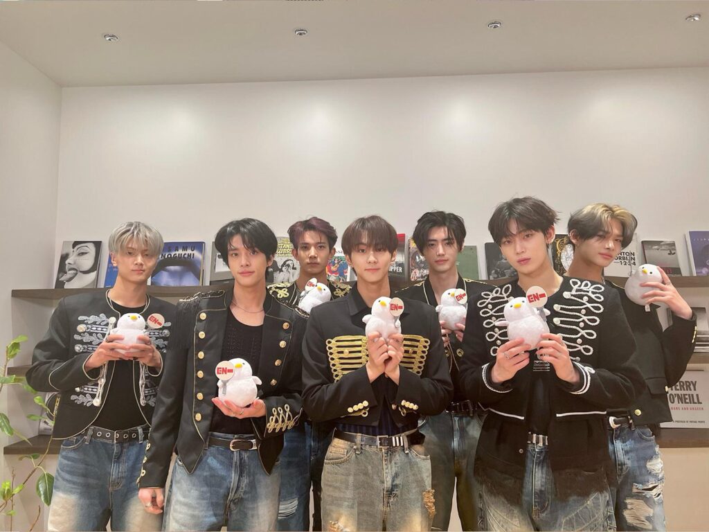 230907 TBS THE TIME Twitter: ENHYPEN