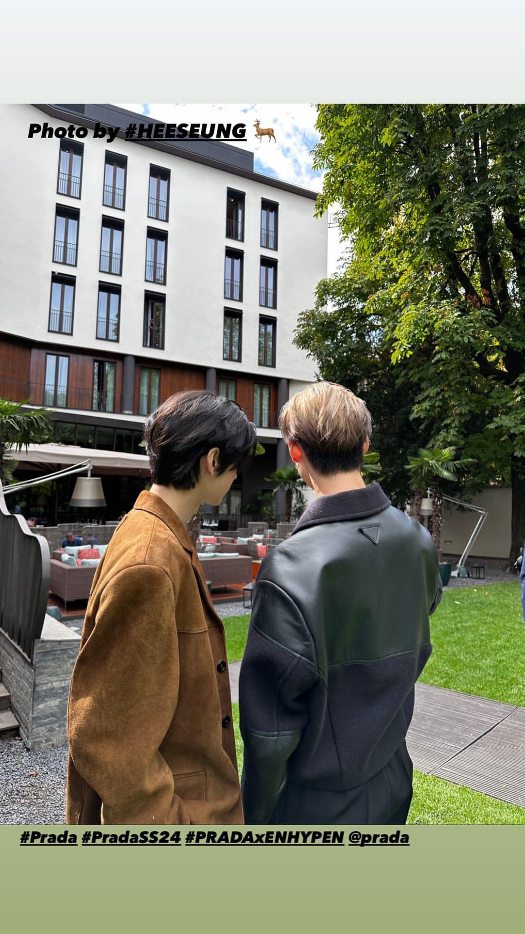 230922 Instagram Stories: Sunghoon & Ni-ki, Jay & Jungwon, Sunoo