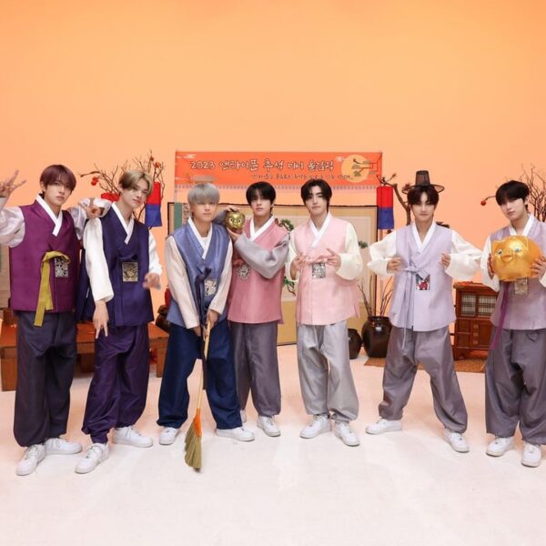 231001 ENHYPEN ‘Korean Thanksgiving Game Show’ Behind Photo Sketch (Part 1/2)