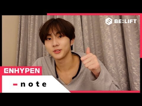 231027 [-note] 231019 JUNGWON - ENHYPEN