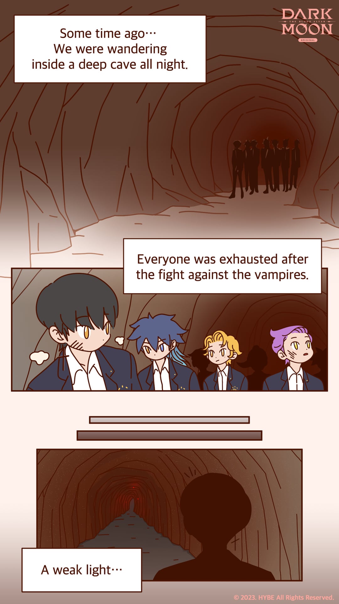 231001 DARK MOON Twitter: DARK MOON Cuttoon: [Episode 93] The Red Jewel