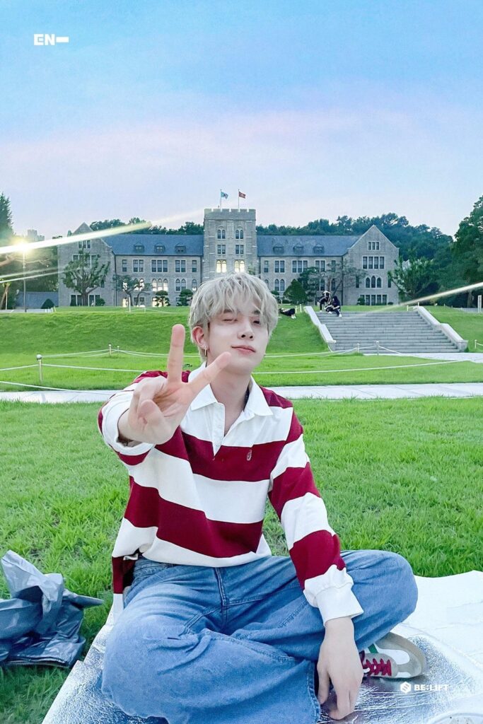 231017 Naver Post: EN-loG behind photos [HEESEUNG]