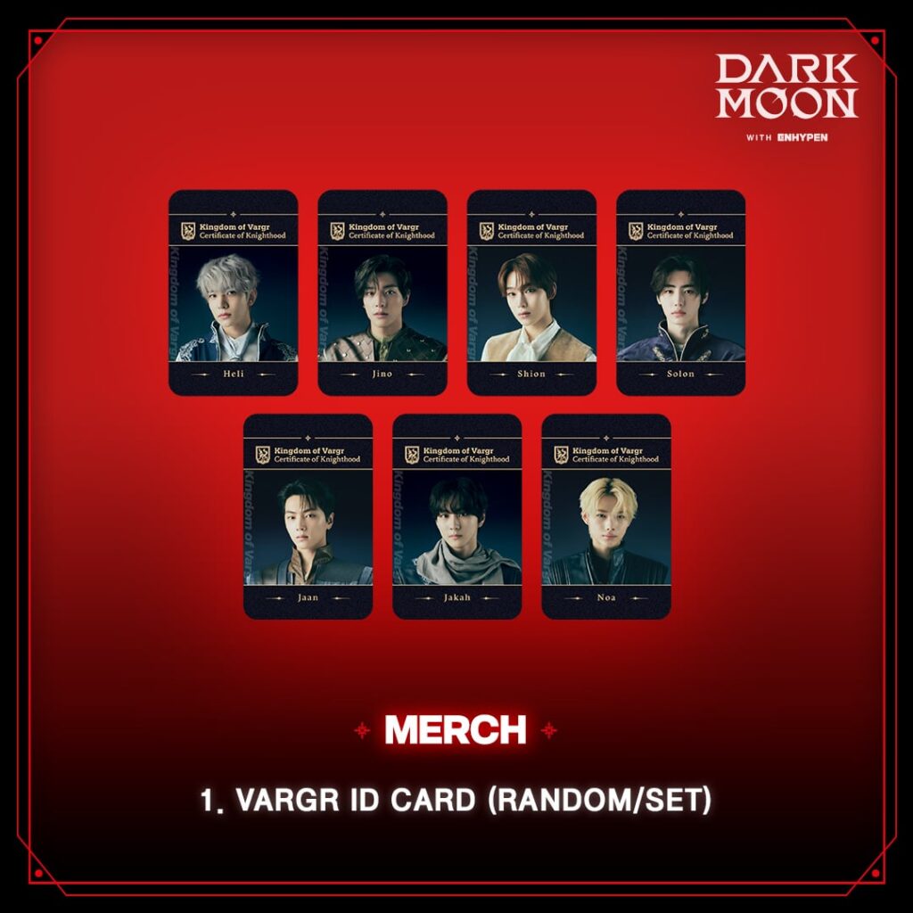 231005 DARK MOON POP-UP in L.A. MERCH
