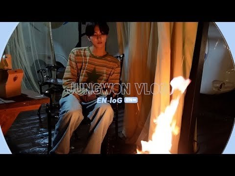 231010 [EN-loG] Enjoying Time Alone, Camping Out in the Rain 🎞🥓🔥🍃 HAPPY JUNGWON loG🐱 - ENHYPEN