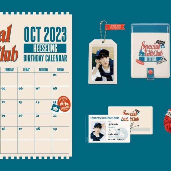 231004 Heeseung’s birthday merch COMING SOON on Weverse Shop!
